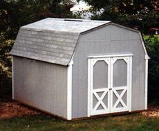 10x12 Barn Shed with SmartSide wood siding